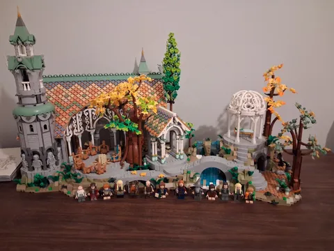 LEGO Icons: The Lord of the Rings: Rivendell (10316) Complete Set w/ Minifigs