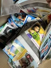 LEGO Instruction Booklets Bulk Lot - Dozens Of BOOKLETS - USED - AS IS -