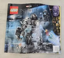 Lego 76190 Infinity Iron Monger Mayhem Instruction Manual Book Only No Bricks