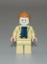 LEGO Aldrich Killian glow in the dark dual sided head Iron Man Minifigure 76006