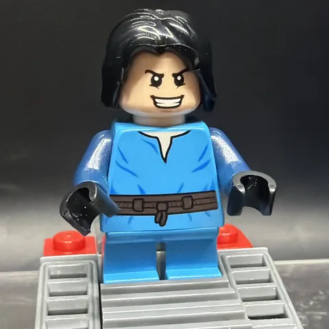 Boba Fett sw0514 Young - Dark Azure Shirt Star Wars Lego Minifigure