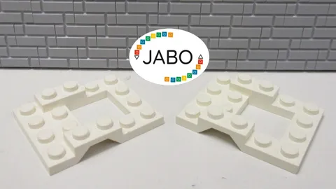 (B8/3/4) LEGO 4211 Chassis 4 x 5 white