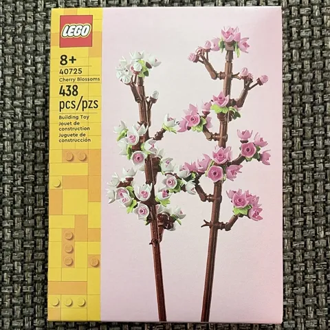 LEGO Botanicals Cherry Blossoms 40725 Complete Set 438 pcs Age 8+ Brick Sep