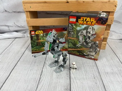 LEGO Clone Scout Walker 7250 Star Wars Set 100% Complete /box