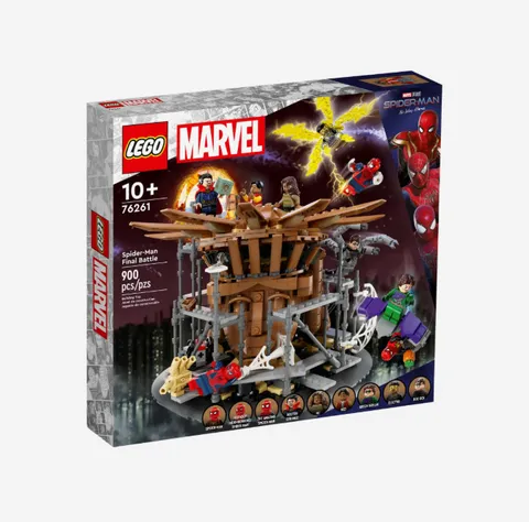 LEGO Marvel 76261 Spider-Man Final Battle No Way Home 900pcs 9 Minifigures