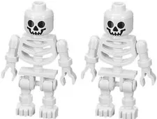 LEGO Minifigure - 2 Skeletons with Swivel Arms - Prince of Persia 2-Pack [New]
