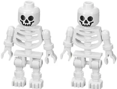 LEGO Minifigure - 2 Skeletons with Swivel Arms - Prince of Persia 2-Pack [New]