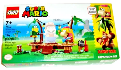 Lego Super Mario Expansion Set Dixie Kong's Jungle Battle - 71421