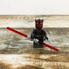 LEGO 75310 Star Wars Clone Wars Darth Maul Minifigure w/ Dual Lightsaber