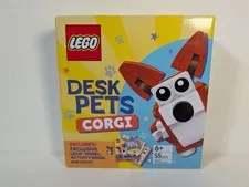 LEGO 5010353 Desk Pets Corgi NEW & SEALED Adoption Activity Book