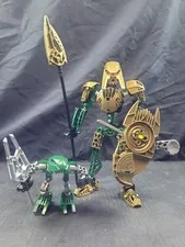 Bionicle 2005 Toa & Rahaga Iruini (8762 & 4879) Used Near Complete