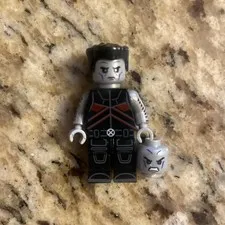 LEGO Marvel Colossus minifigure custom pad printed
