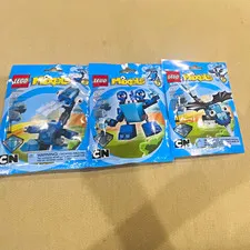 LEGO Mixels Series 2 Sky Blue Glow 6006077 Complete Set Polybag Ages 6+