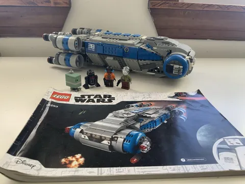 LEGO Star Wars 75293 Resistance I-TS Transport With Instructions & Minifigures