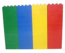 LEGO DUPLO Primary Colors  2X4 Building Blocks Lot 40 Genuine Replacement Pieces