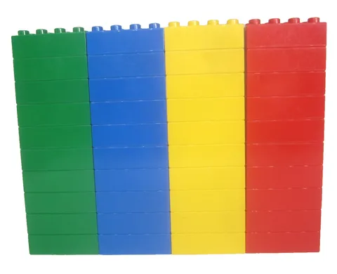 LEGO DUPLO Primary Colors  2X4 Building Blocks Lot 40 Genuine Replacement Pieces
