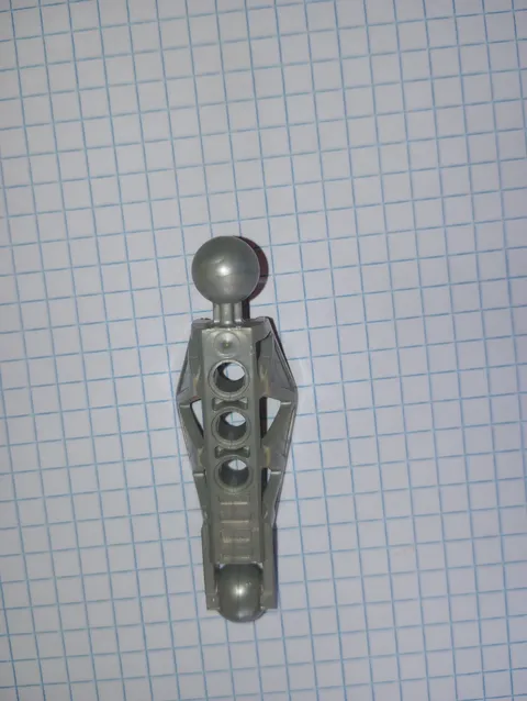 1 Lego 45749 Pearl Lt Gray  Bionicle Lower Leg Section Rahkshi type Genuine Lego