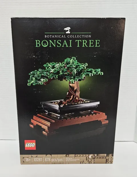 LEGO Bonsai Tree Botanical Collection 10281 878 pcs Complete Set 18+