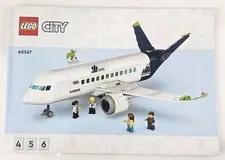 LEGO City Passenger Airplane (60367) - Instruction Manual Pamphlet Only