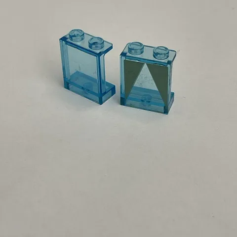 Lego 94638 Transparent Light Blue Replacement Parts Pieces Lot of 2