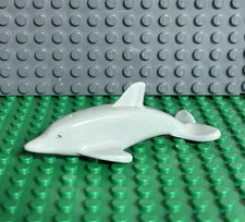 LEGO Classic Gray Dolphin Animal Figure Piece