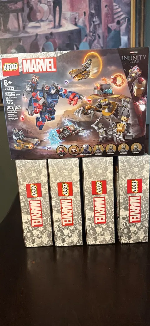 LEGO Marvel Avengers: Endgame Thor vs Chitauri (76322) NEW 8x
