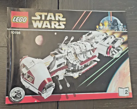 LEGO Star Wars Tantive IV 10198 Illustrated Instruction Manual Booklet (#2 only)