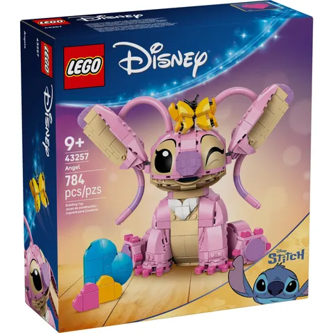 LEGO 43257 Disney Lilo & Stitch Angel Buildable Model Toy Set Gift Brand New