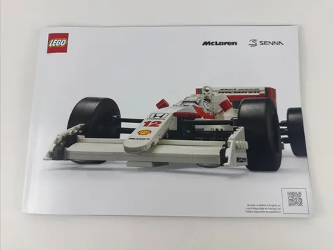 Lego Ideas 10330 Mclaren MP4/4 & Ayrton Senna Instruction Manual