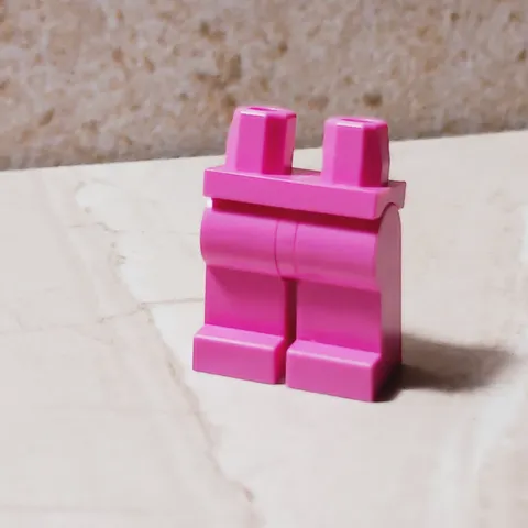 New LEGO Pink Legs Hot Pink Dark Pink Unisex Solid Plain Right Left Hips Jeans