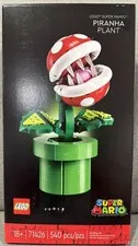 NEW! SEALED! LEGO 71426 Nintendo Super Mario Bros Piranha Plant 540 Pieces