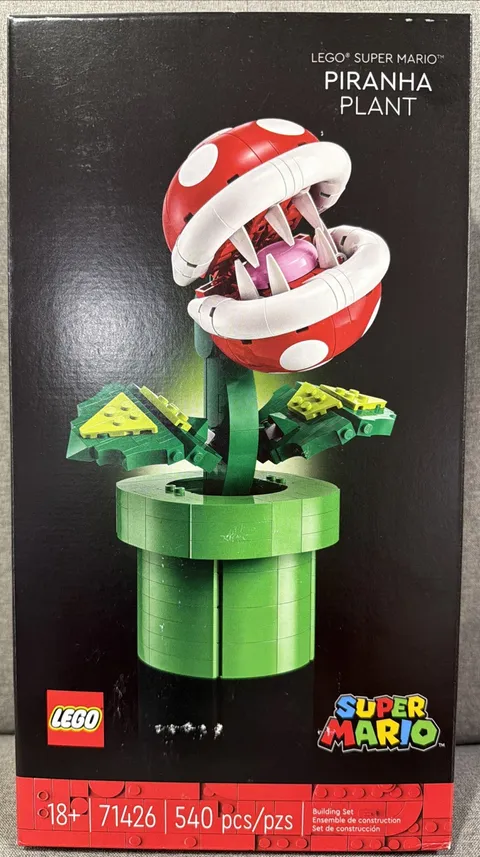 NEW! SEALED! LEGO 71426 Nintendo Super Mario Bros Piranha Plant 540 Pieces