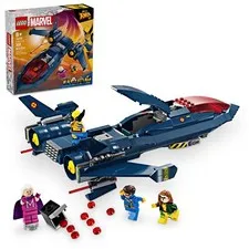 Retired LEGO Super Heroes: X-Men X-Jet (76281) Ships Immediate! Smoke/Pet FREE!