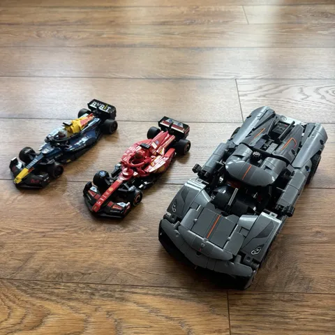 LEGO TECHNIC: Koenigsegg Jesko And speed Champion Used w Boxes & Manuals