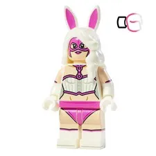 LEGO DC Comics Excelsior Custom Ivory Mirage White Rabbit Pad Minifigure NEW