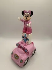 Lego Duplo PINK SPORTS CAR Disney Vehicle for MINNIE Mouse Mickey USED