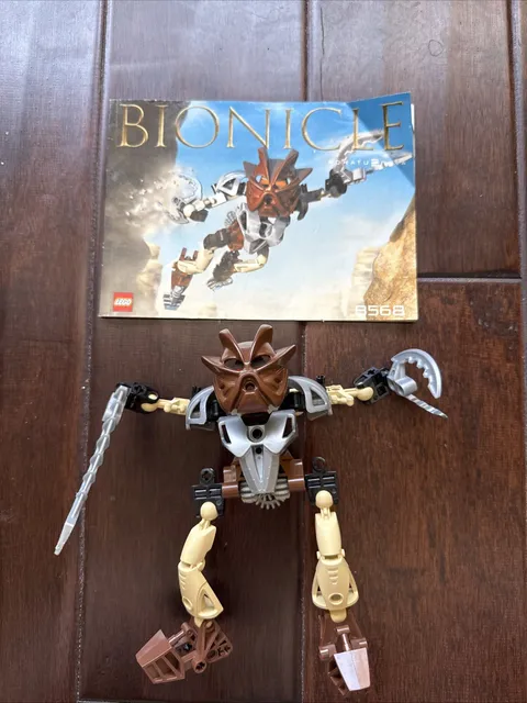 LEGO BIONICLE: Pohatu Nuva (8568) With Instructions