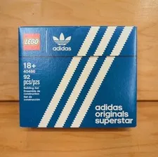 NEW LEGO 40486 - Mini Adidas Originals Superstar Sneaker Shoe  - Sealed