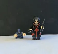 LEGO Naruto Itachi Uchiha minifigure custom pad printed