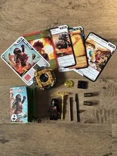 LEGO Ninjago NRG Cole Set 9572 Complete With Cards