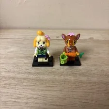 Lego 77049 Isabella Fauna Mini Figures Animal Crossing See Description Authentic