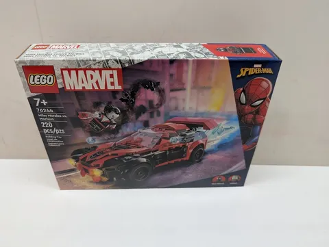 LEGO 76244 Marvel Miles Morales vs. Morbius New & Sealed