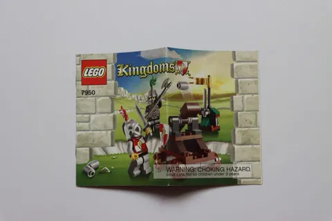 LEGO® Kingdoms 7950 Knight's Showdown Instruction Manual Only!