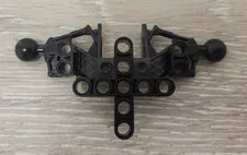 Lego 53545 Black Bionicle Toa Inika Upper Torso Shoulders Section Part Piece