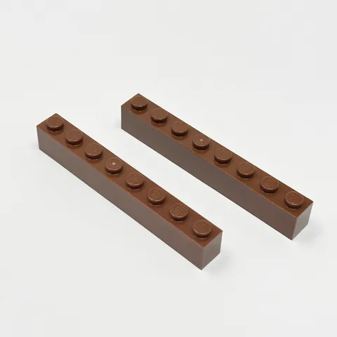 3008 LEGO Parts Brick 1x8 REDDISH BROWN (2)
