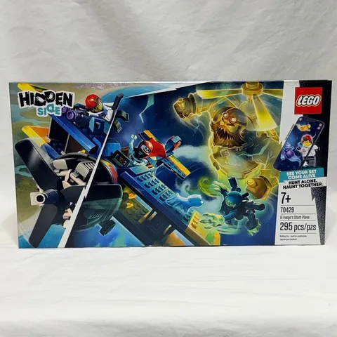 LEGO HIDDEN SIDE: El Fuego's Stunt Plane (70429) ~ NEW / FACTORY SEALED ~