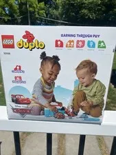 LEGO DUPLO Disney Pixar Cars Lightning McQueen & Maters Car Wash 10996 NIB