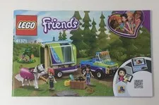 Lego 41371 Friends Mia's Horse Trailer Instruction Manual Book Only - No Bricks