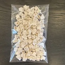 LEGO Lot 100 + White Arch  Corner Bricks Bulk Lot Pieces 1 1/2 x 1 1/2 Specialty