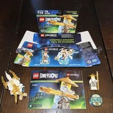 LEGO 71234 DIMENSIONS: Sensei Wu Fun Pack (Used) - 100% Complete - Working